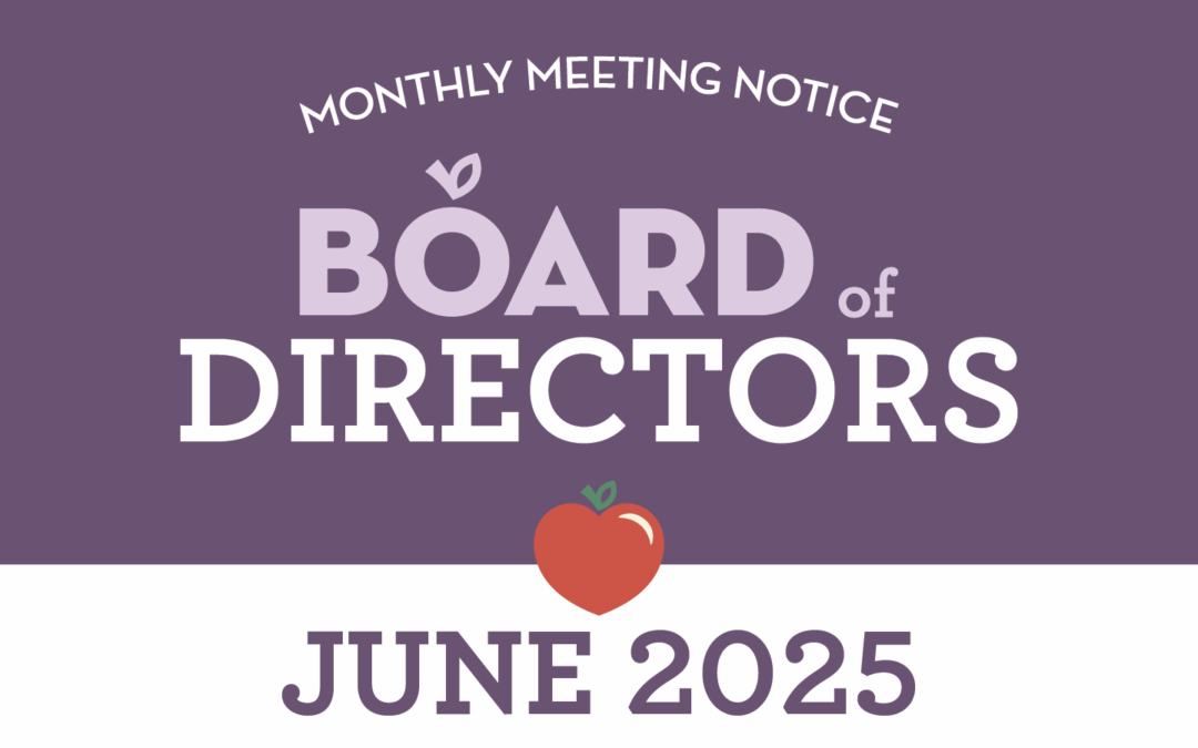 Board of Directors June 2025 Meeeting