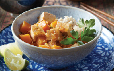 Red Curry Squash with Tofu