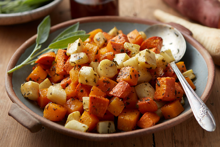 Maple-sage Roasted Vegetables