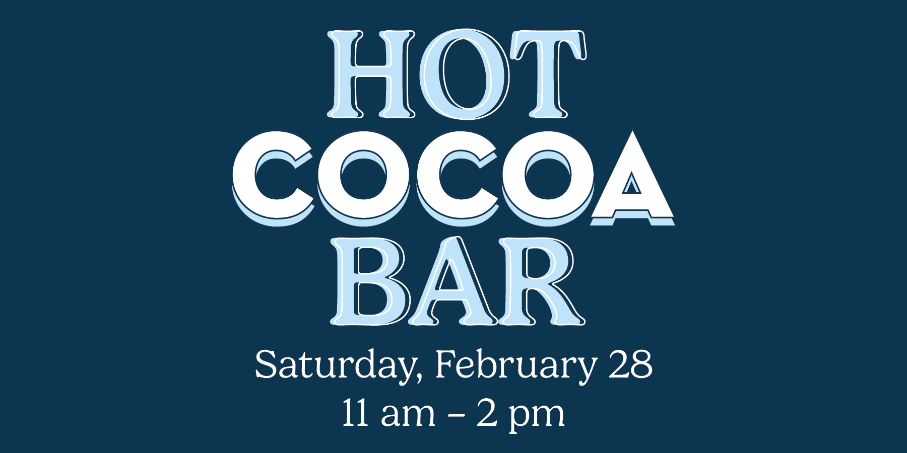 Hot Cocoa Bar