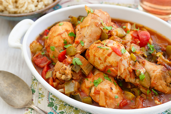 Slow Cooker Chicken Cacciatore