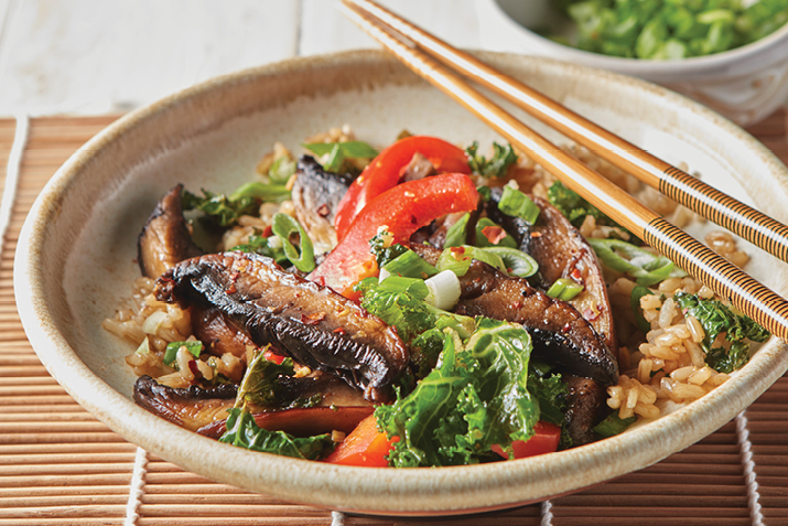 Portobello Mushroom Stir-Fry