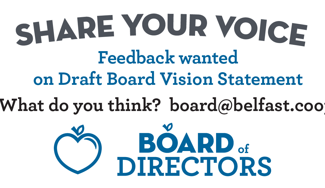 Share your Voice: Draft Board Vision Statement
